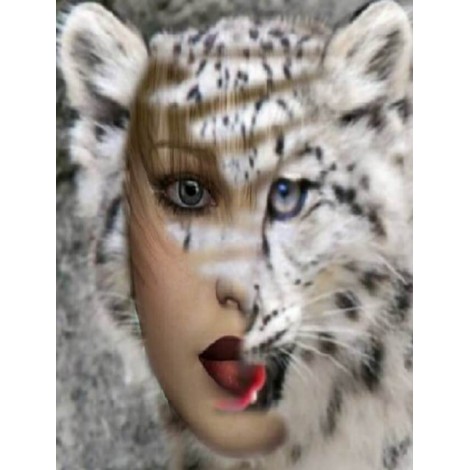 Abstract Girl Face
