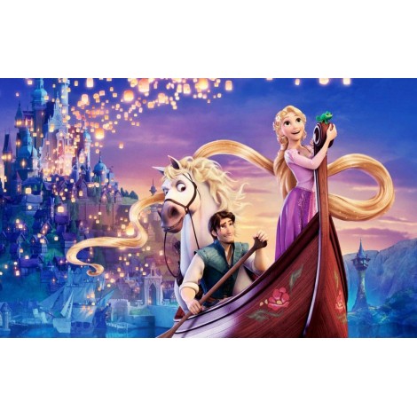 Disneyland Tangled Paint by Diamonds