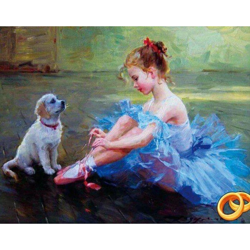 Ballet Dancer with H...