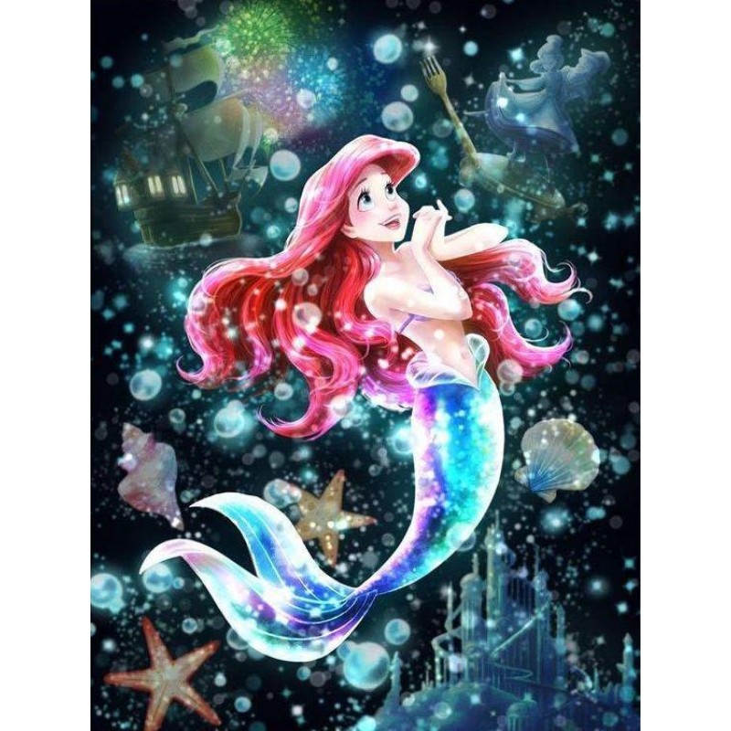 Disney Mermaid DIY D...