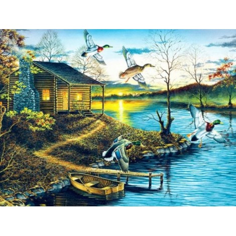 Autumn Retreat - Paint by Diamonds