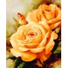 Dark Yellow Roses Diamond Painting