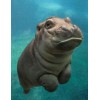 Cute Hippo Diamond Painting