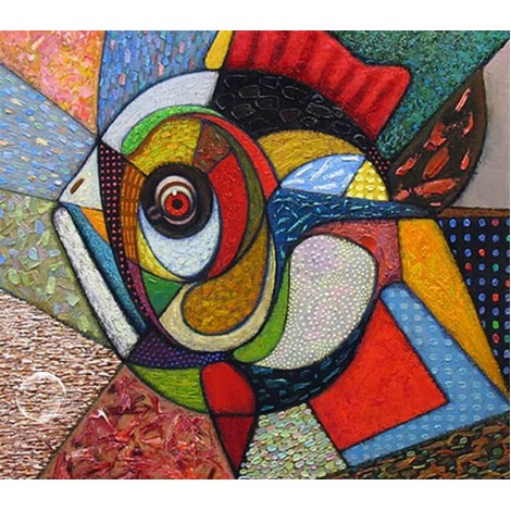 Colorful Fish Art Painting Kit