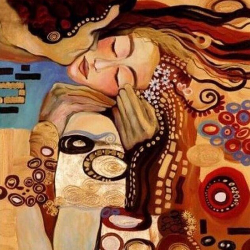 Couple Abstract Port...