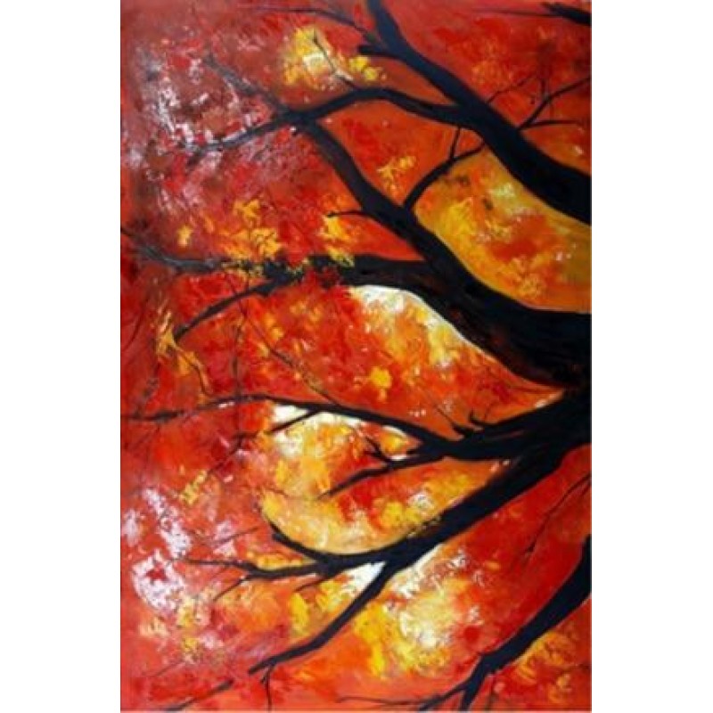Colorful Trees DIY D...