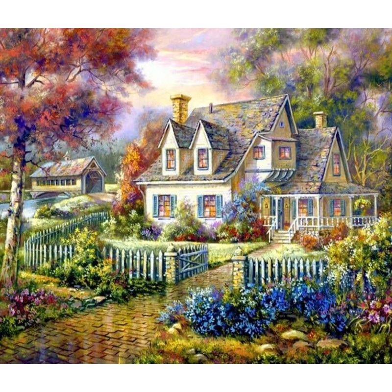 Beautiful House in Spring...