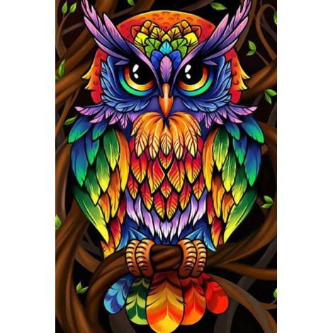 Colorful Owl DIY Painting Kit