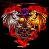 Colorful Dragons DIY Diamond Paintings