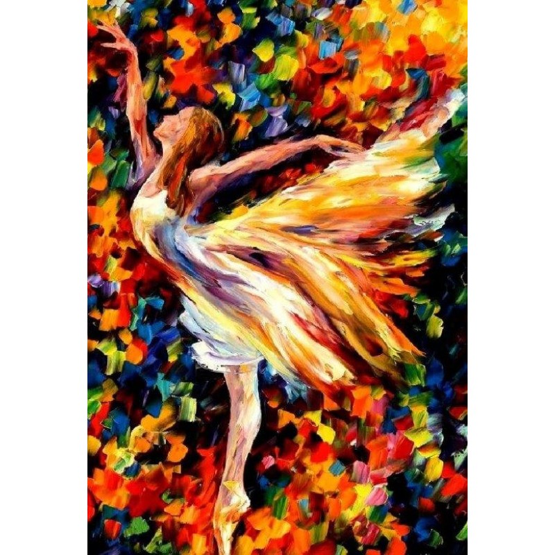 Colorful Ballerina D...