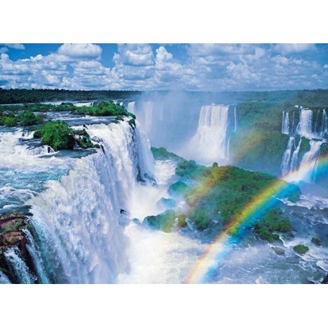 Amazing Rainbow & Waterfall
