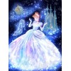 Cinderella in Gorgeous White Dress - Diamond Painting