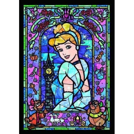 Cinderella Cartoons DIY Diamond Painting Kit