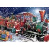 Christmas Train DIY Painting