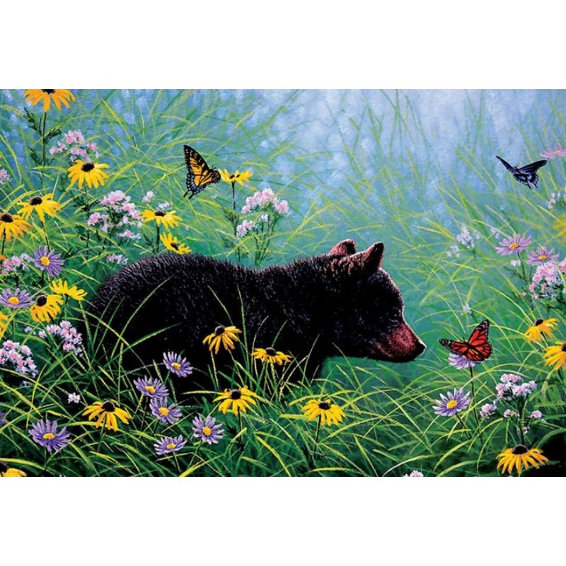 Bear Cub in the Gard...