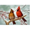 Cardinals Pair Diamond Painting