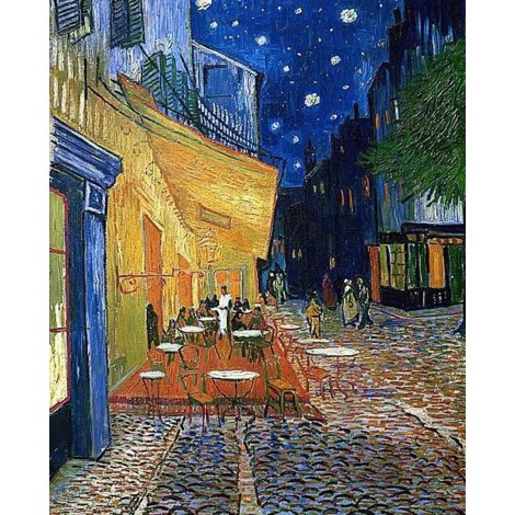 Cafe Terrace at Night - Vincent Van Gogh