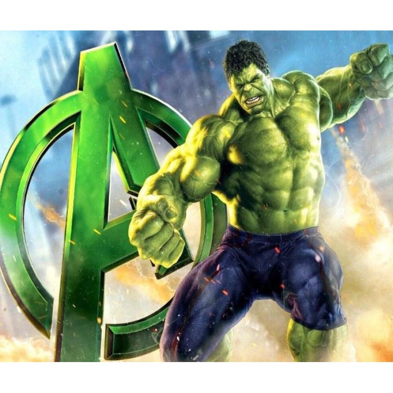 Avengers Hulk - Paint by ...