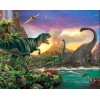 Angry Dinosaurs - Paint by Diamonds