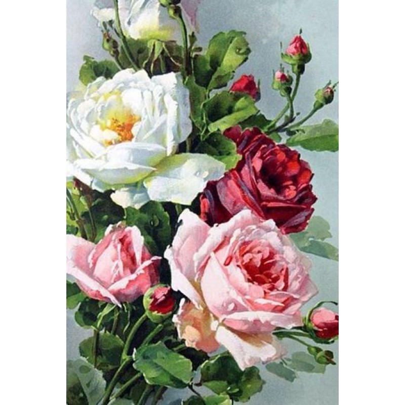 Acrylic Roses Diamon...