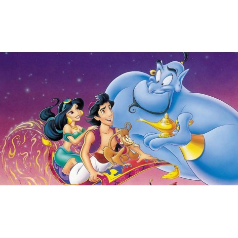 Aladdin with Jasmine & Genie