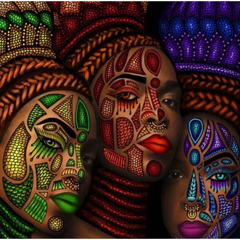 African Tribe Women ...