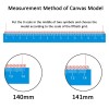 Anti stick Ruler Tool for Diamond Painting